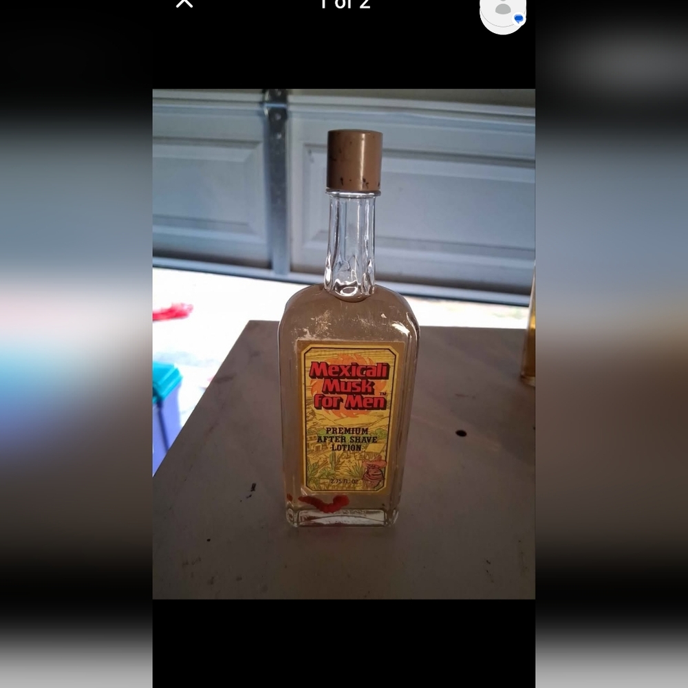 Vintage Bottle Of Cotys Mexicali Musk